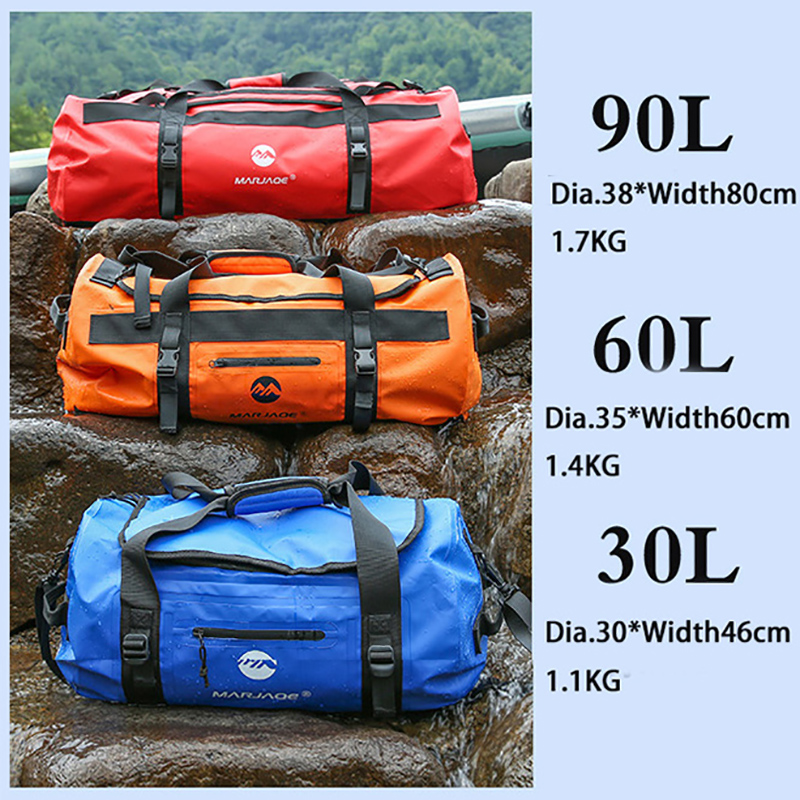 30L 60L 90L Waterproof Kayakin - Fishing Boat Oar 评论和价格
