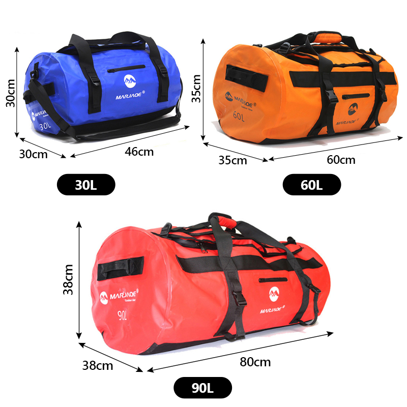 30L 60L 90L Waterproof Kayakin - Fishing Boat Oar 评论和价格