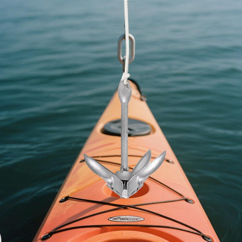 Canoe Anchoring Compact Kayak  - Fishing Boat Anchor 评论和价格