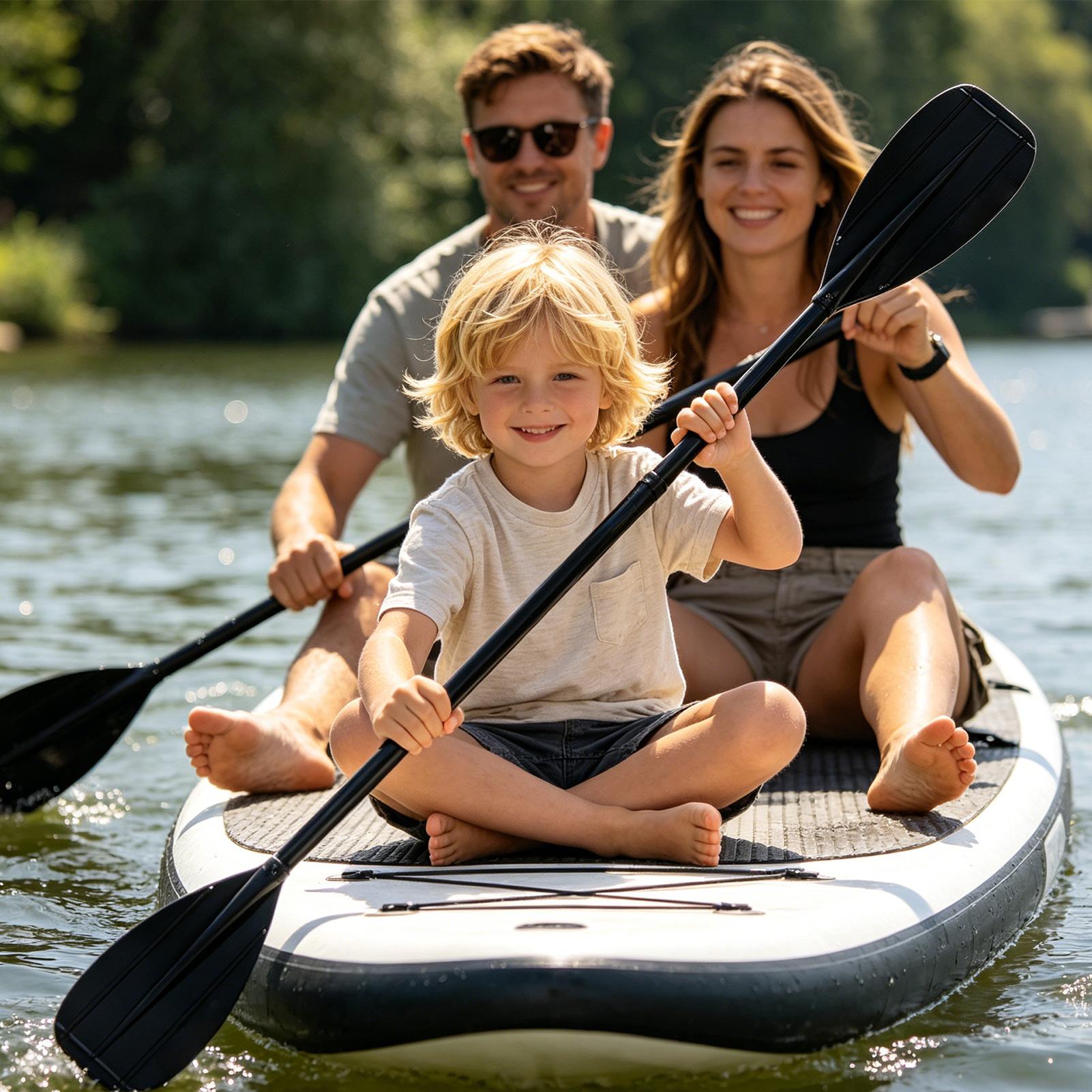 2-Section Carbon Fiber Kayak P - Fishing Boat Oar 评论和价格