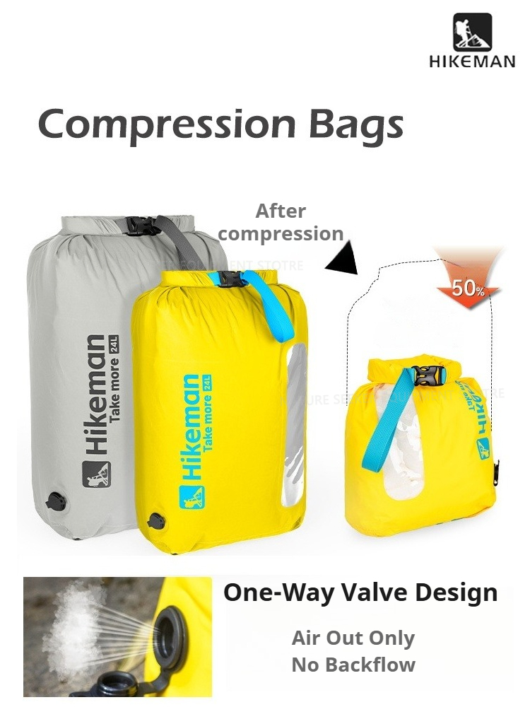 HIKEMAN Vacuum Compression Bag - Fishing Boat Oar 评论和价格