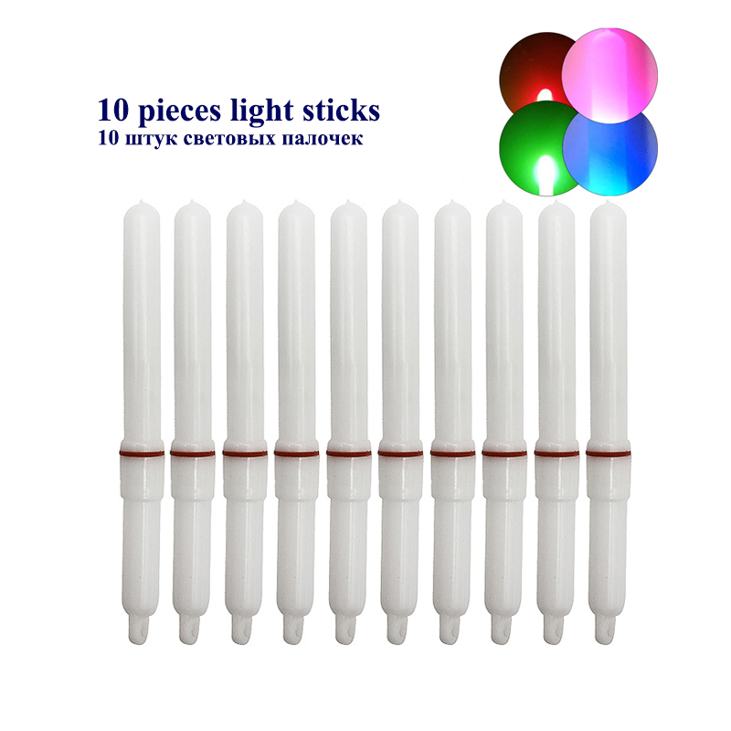 10PCS Electric Night Glow Stic - Fishing Boat Oar 评论和价格